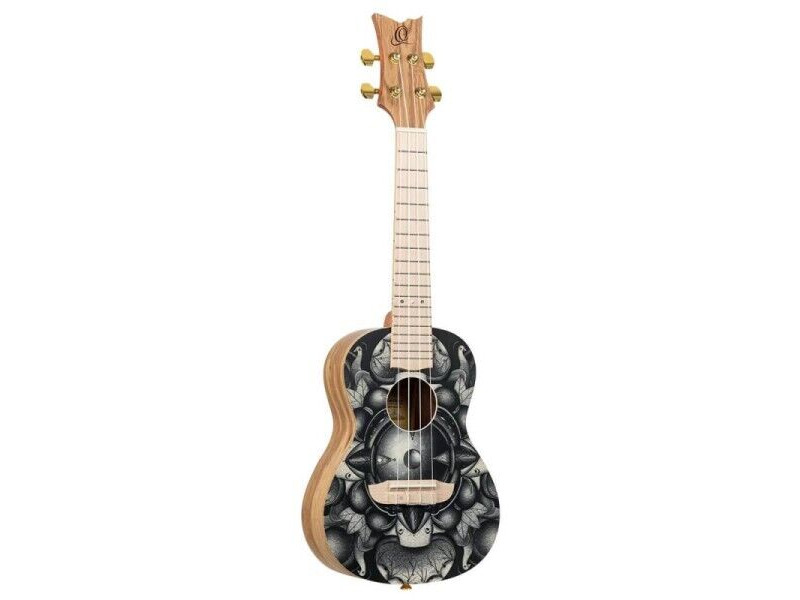 Ortega Art Series Bird Concert Size Ukulele click to zoom image