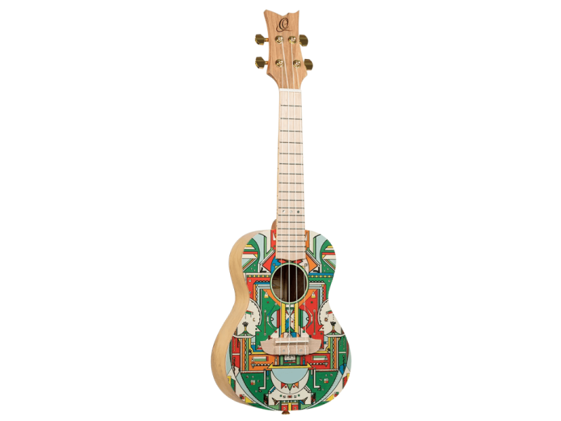 Ortega Art Series Himalaya Concert Size Ukulele click to zoom image