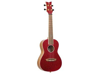 Ortega Element Series Concert Ukulele Red 
