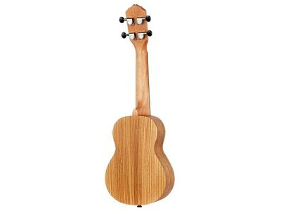 Ortega Timber Series Zebrawood Soprano Ukulele click to zoom image