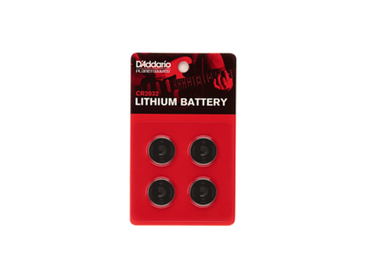 D'Addario CR2032 Lithium Battery, 4-pack click to zoom image