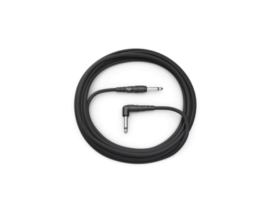 D'Addario Classic Series Instrument Cable, Right Angle Plug, 20 feet click to zoom image