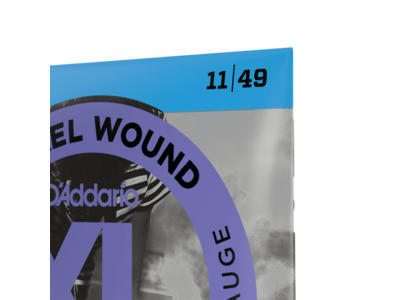 D'Addario Nickel Wound Electric Guitar Strings, Medium/Blues-Jazz Rock, 11-49 click to zoom image