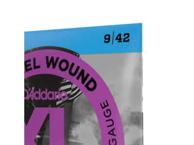 D'Addario Nickel Wound Electric Guitar Strings, Super-Light, 09-42 click to zoom image