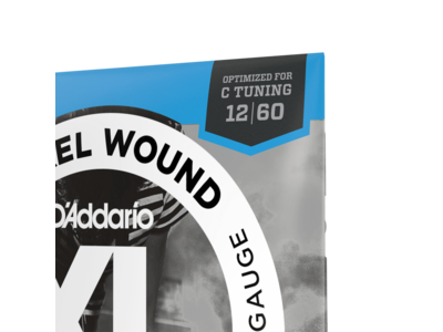 D'Addario Nickel Wound Electric Guitar Strings, Extra-Heavy, 12-60 click to zoom image