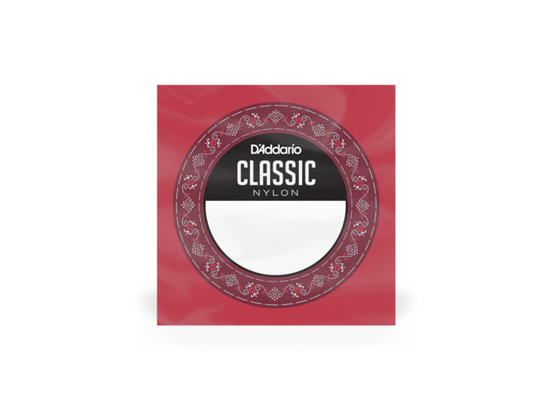 D'Addario Student Nylon Classical Guitar Single String, Normal Tension, Second String click to zoom image