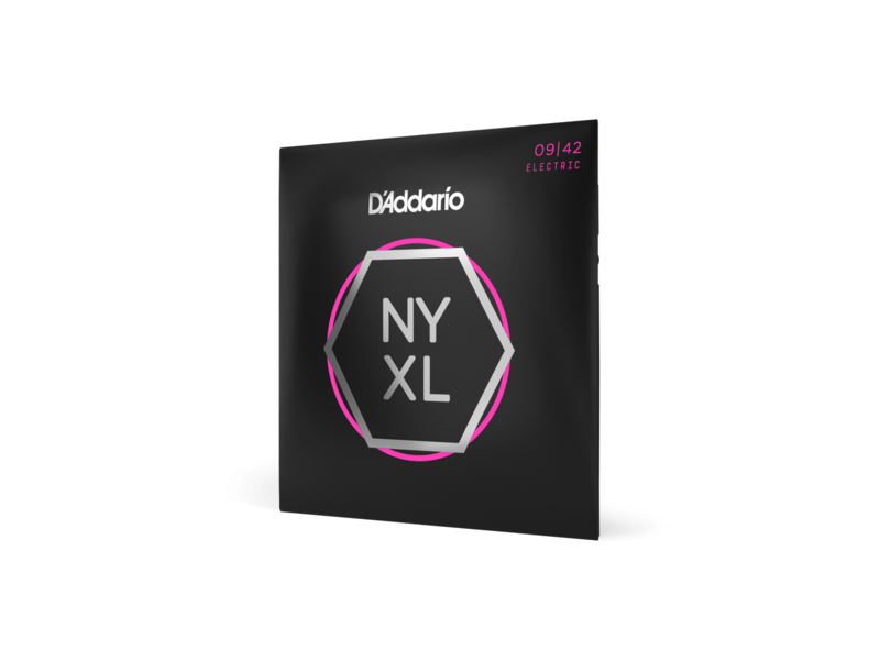 D'Addario Nickel Wound Electric Guitar Strings, Super Light, 9-42 click to zoom image