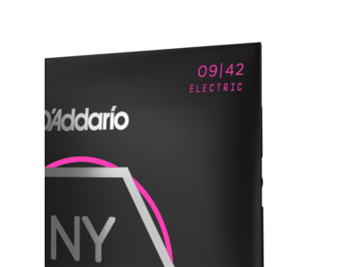 D'Addario Nickel Wound Electric Guitar Strings, Super Light, 9-42 click to zoom image