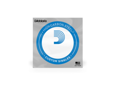 D'Addario Plain Steel Guitar Single String, .012