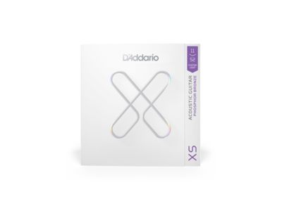 D'Addario 11-52 Custom Light, XS Phosphor Bronze Coated Acoustic Guitar Strings click to zoom image