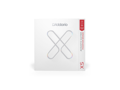D'Addario 13-56 Medium, XS Phosphor Bronze Coated Acoustic Guitar Strings click to zoom image