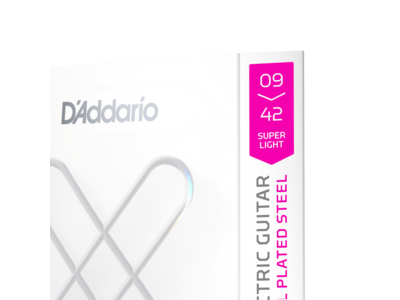 D'Addario Nickel Wound Electric Guitar Strings, Super Light, 09-42 click to zoom image