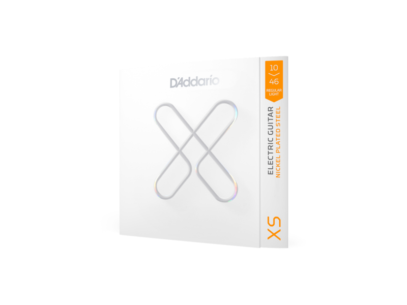 D'Addario Nickel Wound Electric Guitar Strings, Regular Light, 10-46 click to zoom image