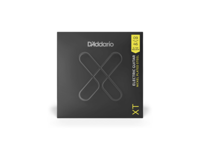 D'Addario XT Electric Nickel Plated Steel Electric Guitar Strings, Super Light Top/Regular Bottom, 09-46 click to zoom image