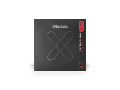 D'Addario XT Electric Nickel Plated Steel Electric Guitar Strings, Light Top/Heavy Bottom, 10-52 click to zoom image