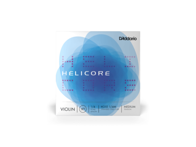 D'Addario Helicore Violin Single D String, 1/4 Scale, Medium Tension click to zoom image