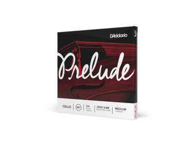 D'Addario Prelude Cello Single G String, 3/4 Scale, Medium Tension 