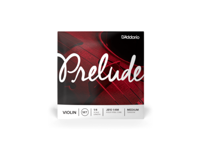 D'Addario Prelude Violin Single A String, 1/4 Scale, Medium Tension click to zoom image