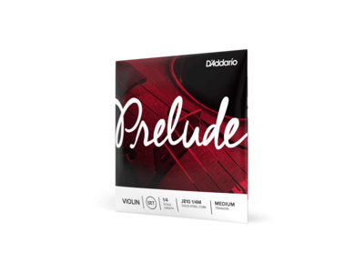 D'Addario Prelude Violin Single G String, 1/4 Scale, Medium Tension