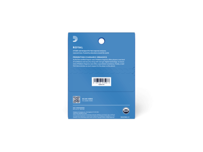 D'Addario Royal Alto Sax Reeds, 3-pack click to zoom image