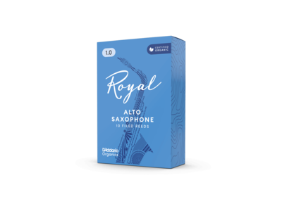 D'Addario Royal Alto Sax Reeds, 10-pack click to zoom image