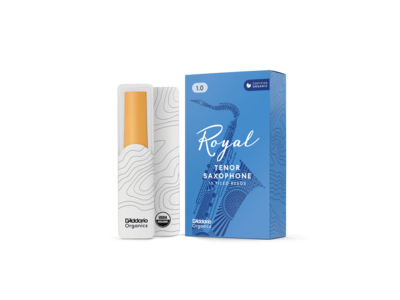 D'Addario Royal Tenor Sax Reeds, 10-pack