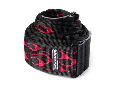 Dunlop D3811RD Flambe Red Strap 