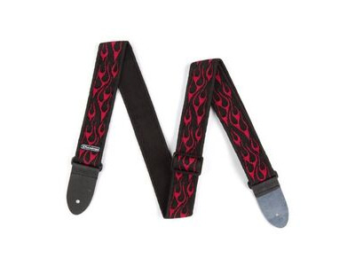 Dunlop D3811RD Flambe Red Strap click to zoom image