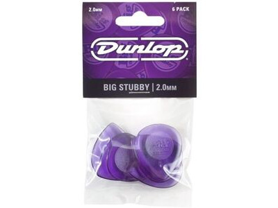 Dunlop Big Stubby Picks 2.0mm 
