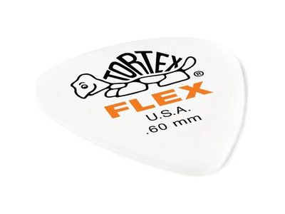 Dunlop Jim Dunlop Tortex Flex 428P.60 Guitar Picks Pk of 12 click to zoom image