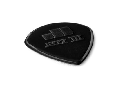 Dunlop Nylon jazz III Stiffo 6 Pack plectrums click to zoom image