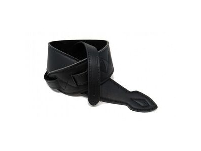 Leathergraft Softy 2.5 Inch Guitar Strap Black