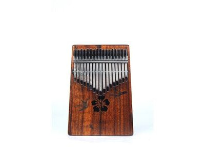 Mahalo 17 Note Kalimba Hibiscus