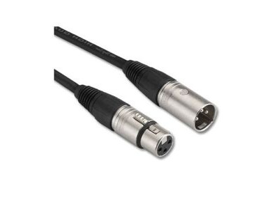 Monacor 10m 3 Pin XLR Male to Female cables 