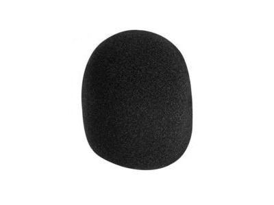On Stage Foam Microphone Windscreen Black 