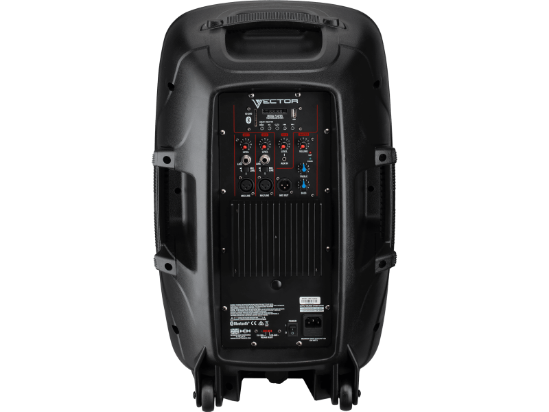 HH Vector Series VRE12AG2 Portable 12'' Active 200RMS watt Speaker click to zoom image