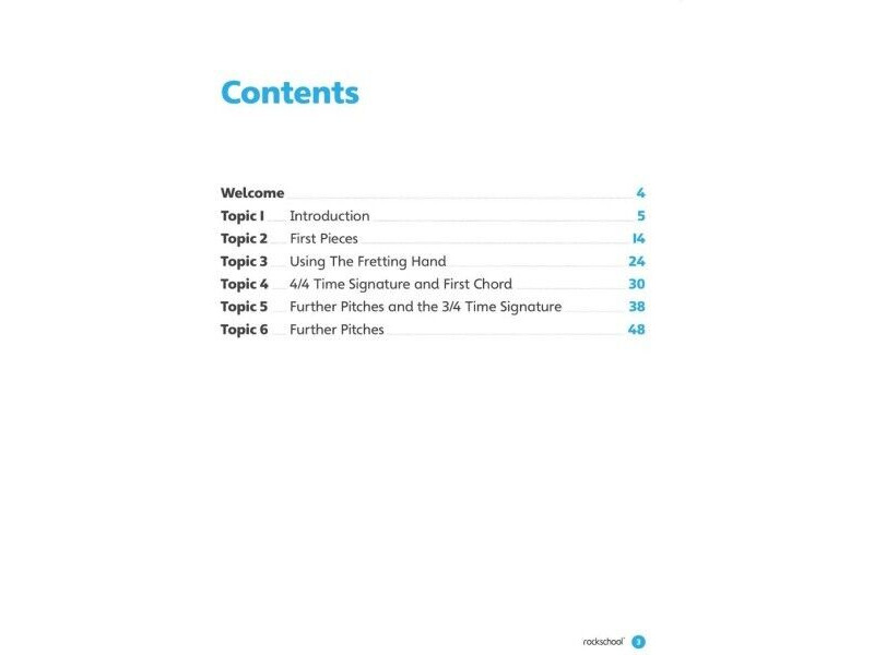 Rockschool Ukulele Method: Book 1 click to zoom image