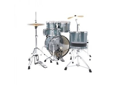 Tama Stagestar 22" Drum Kit in Sea Blue Mist with Hardware & Zildjian Planet cymbals click to zoom image