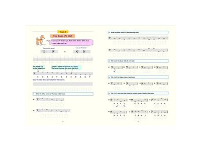 Wells Music Practice in Music Theory: Grade 1 (4th Edition) click to zoom image