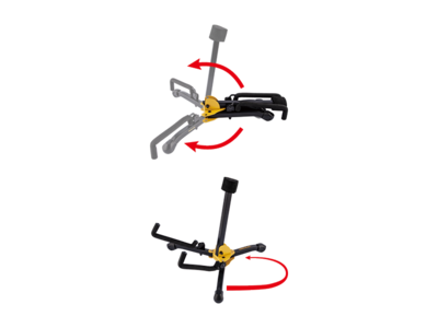 Hercules GS401BB Guitar Stand click to zoom image