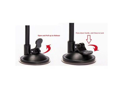 Apextone Suction Phone Holder for Guitar β Adjustable Smartphone Mount click to zoom image