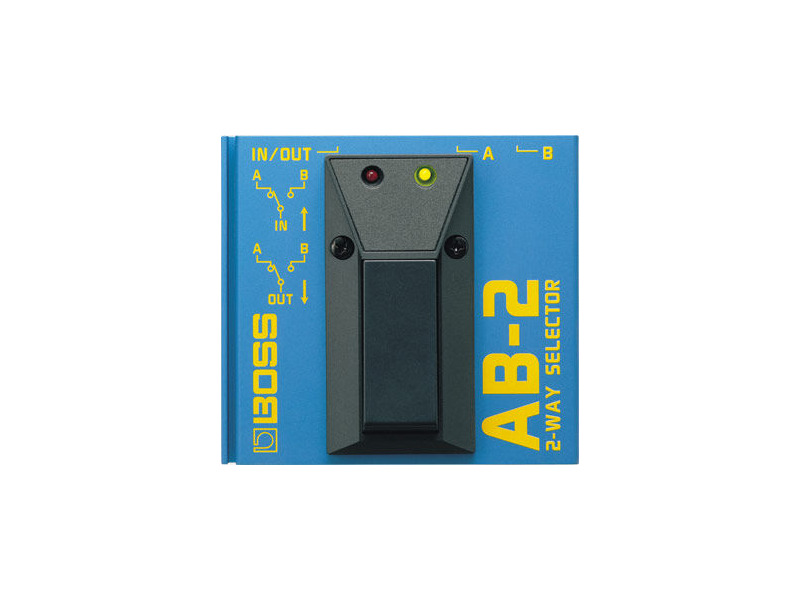 Boss AB-2 - 2 way selector switch pedal click to zoom image