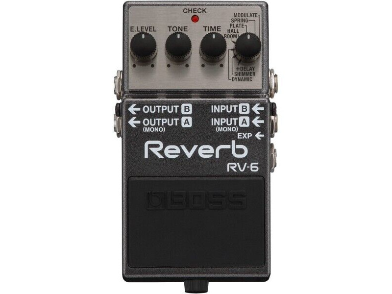 Boss RV6 Reverb Pedal click to zoom image
