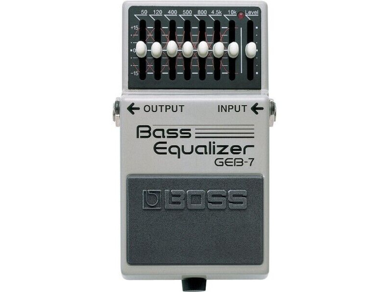 Boss GEB 7 Bass Equalizer Pedal click to zoom image