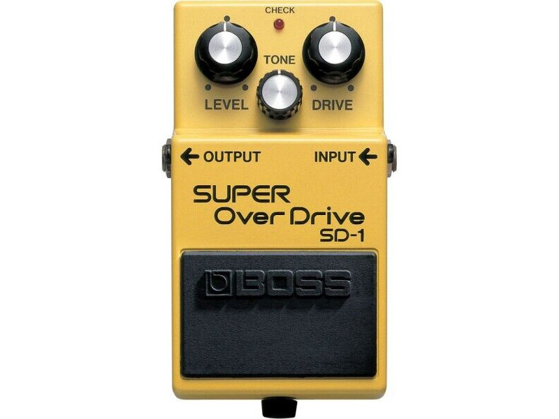 Boss SD1 Super OverDrive Effects Pedal click to zoom image