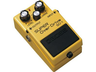 Boss SD1 Super OverDrive Effects Pedal click to zoom image