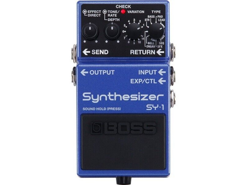 Boss SY1 SYNTHESIZER PEDAL click to zoom image