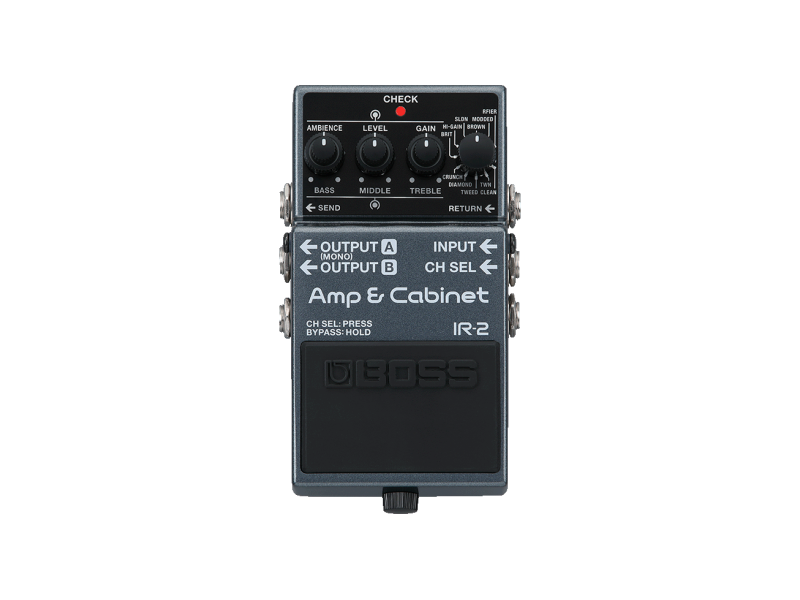 Boss IR-2 Amp Modeler and Cabinet Impulse Response Foot Pedal click to zoom image