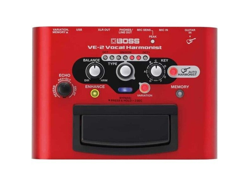 Boss VE2 Vocal Harmonist Pedal click to zoom image