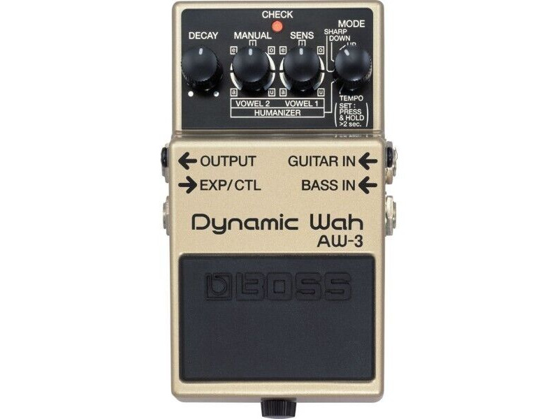 Boss AW-3 Dynamic Wah Pedal – Auto Wah & Humanizer Effects click to zoom image